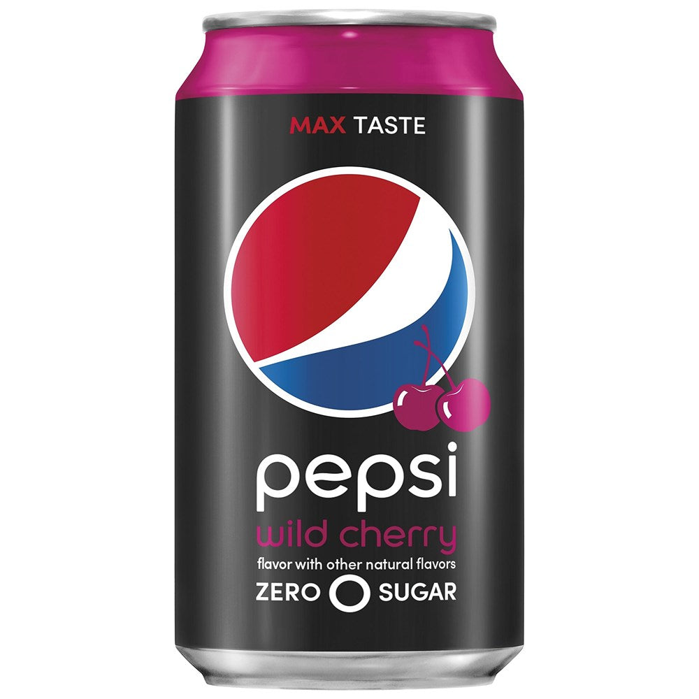 Pepsi Wild Cherry Zero Can 12oz/355ml