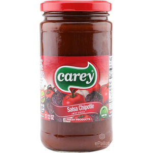 Carey Salsa Chipotle - Hot 12oz/340g (Best By 24 Feb 2023)