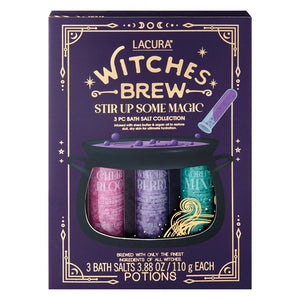 Lacura Witches Brew 3pc Bath Salts