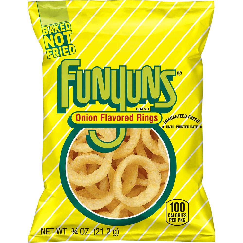 Funyuns Onion Flavored Rings 0.75oz/21.2g (Best By 01 Aug 2023)              7197