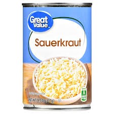 Great Value Sauerkraut 14.5oz/411g  (Best By Mar 2024)