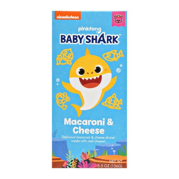 Pink Fong Baby Shark Mac & Cheese 5.5oz/156g