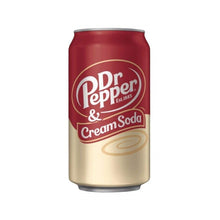 Load image into Gallery viewer, Dr Pepper &amp; Cream Soda Can 12floz/355ml
