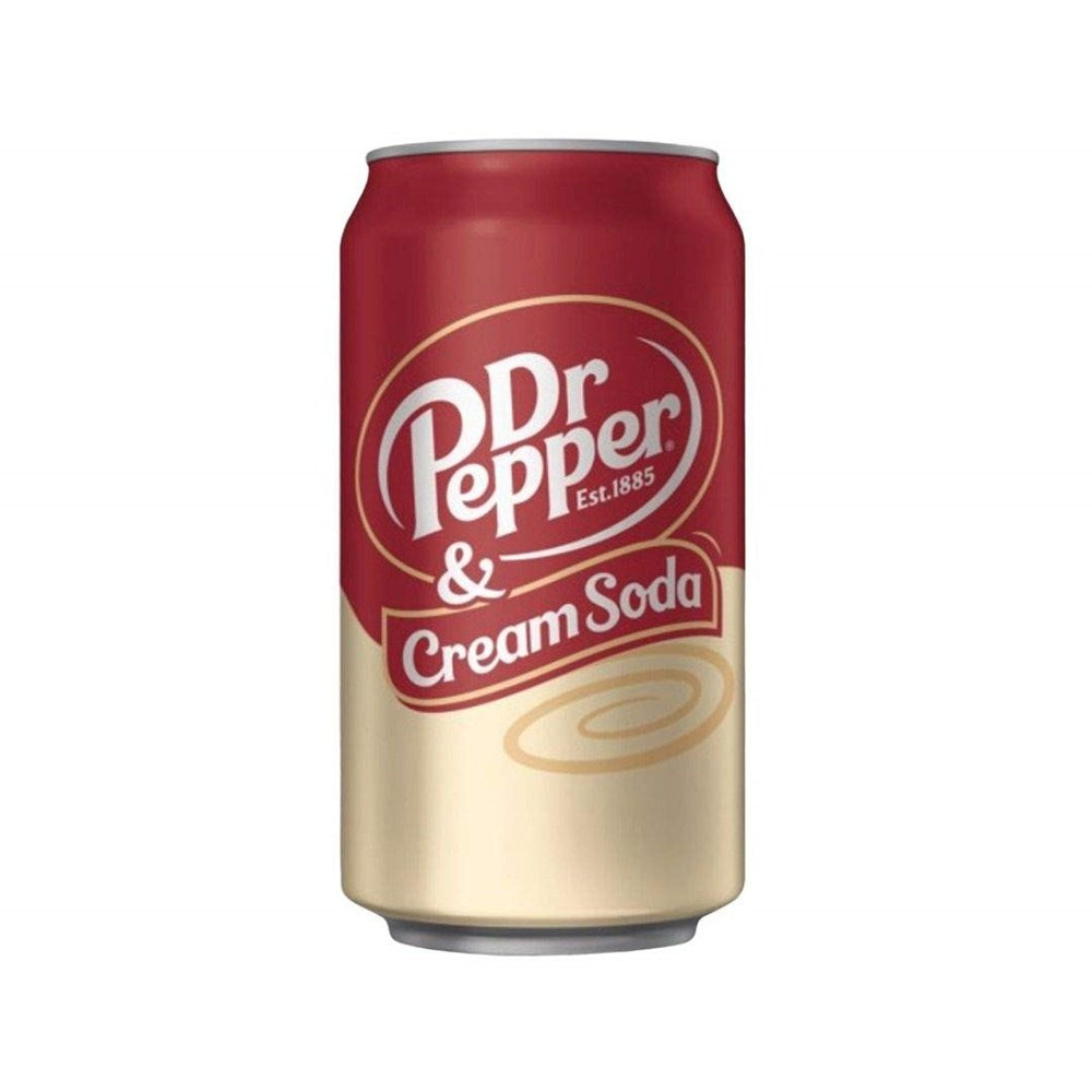 Dr Pepper & Cream Soda Can 12floz/355ml