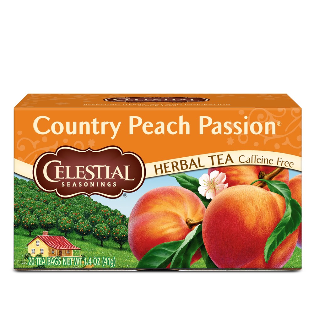 Celestial Seasonings Country Peach Passion Tea 20pack 1.4oz/40g