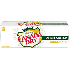 Load image into Gallery viewer, Canada Dry Ginger Ale Original Zero can 12floz/355ml
