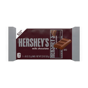 Hersheys Milk Chocolate Bar 5pk@2.25oz/63.7g (Best Before Feb 2024))