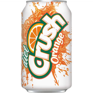 Crush Orange Diet can 12floz/355ml