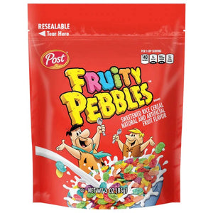 Post Fruity Pebbles Cereal 3oz/85g