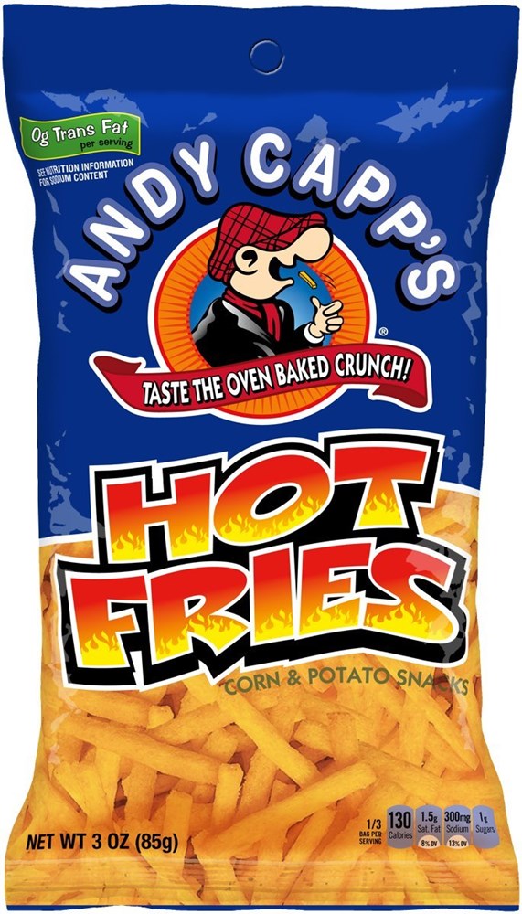 Andy Capps Hot Fries 3oz/85g