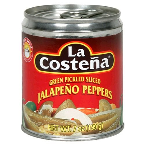 La Costena Pickled Jalapenos Sliced 7oz/199g