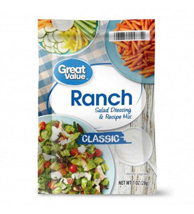 Great Value Ranch Dressing Mix 1oz