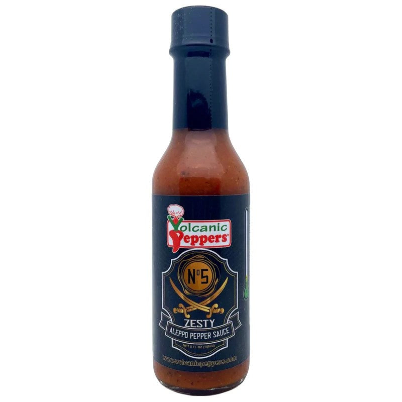 Volcanic Peppers Zesty Aleppo Pepper Sauce 5floz/148ml