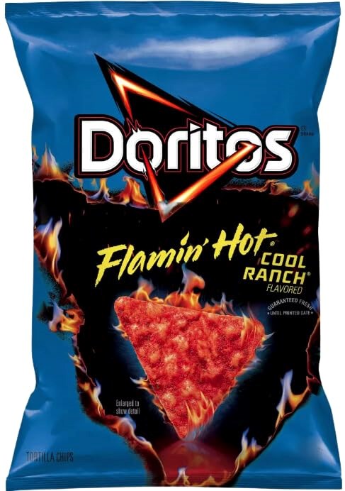 Doritos Cool Ranch Flamin Hot 2.5oz/70.8g