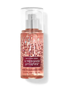 B&BW Fragrance Mist Travel A Thousand Wishes by Bath & Body Works 2.5floz/75ml