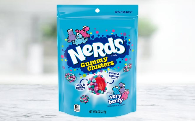 Nerds Gummy Clusters Very Berry 8oz/226g