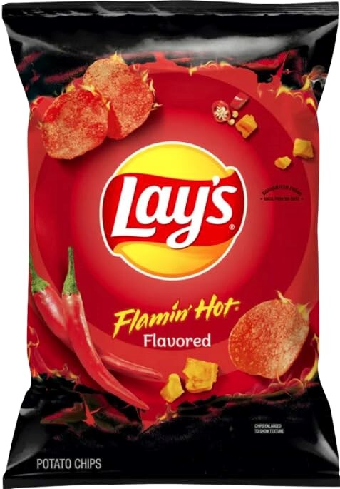 Lays Flamin Hot Chips 2.25oz/63.7g