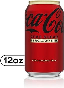 Coca Cola Caffeine Free Zero 12floz/355ml