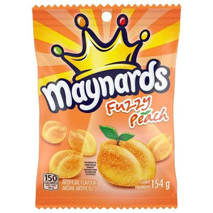 Maynards Gummies Fuzzy Peach bag 154g