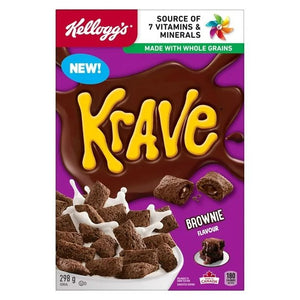 Kelloggs Krave Cereal Brownie 11.4oz