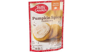 Betty Crocker Cookie Mix Pumpkin Spice 17.5oz/496g LIMITED EDITION