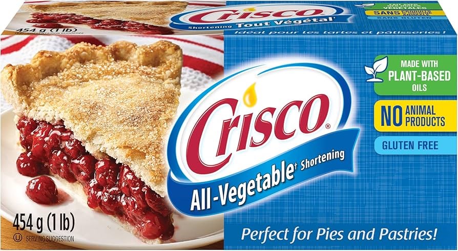 Crisco All Vegetable shortening block 16oz/454g