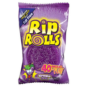 Rip Rolls Grape candy 1.4oz/40g