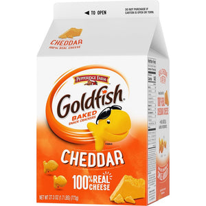 Goldfish Baked Snack Crackers Cheddar 27.3oz ** LIMIT ONE PER CUSTOMER**