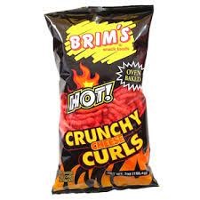 Brims Crunchy Hot Cheese Curls