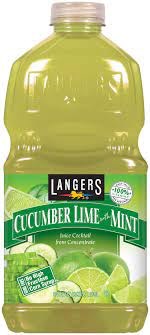 Langers Cucumber Lime & Mint 64oz (Best By Apr 2023)