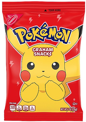 Nabisco Pokemon Graham Crackers 1oz