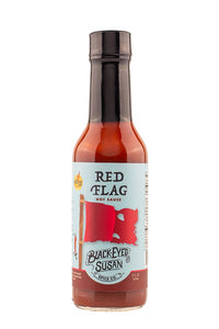 Hot Ones Red Flag Hot Sauce by Black Eyed Susan Spices 5floz