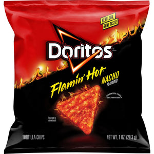 Doritos Flamin Hot Nacho 1oz/28.3g (Best By Dec 2024)