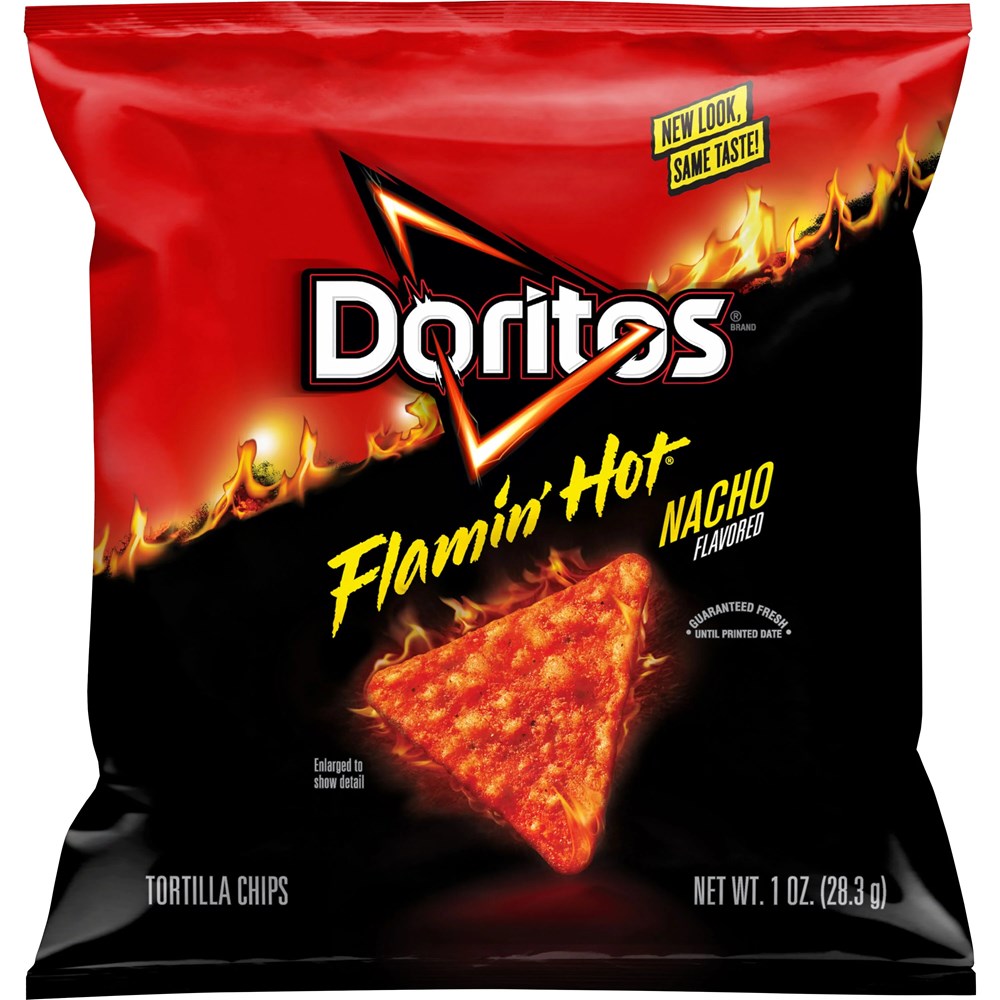 Doritos Flamin Hot Nacho 1oz/28.3g (Best By Dec 2024)