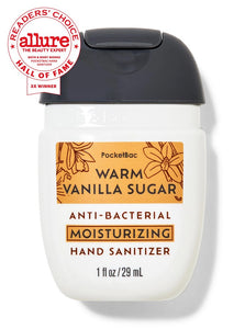 B&BW PocketBac Warm Vanilla Sugar Sanitizer 1floz/29ml by Bath & Body Works