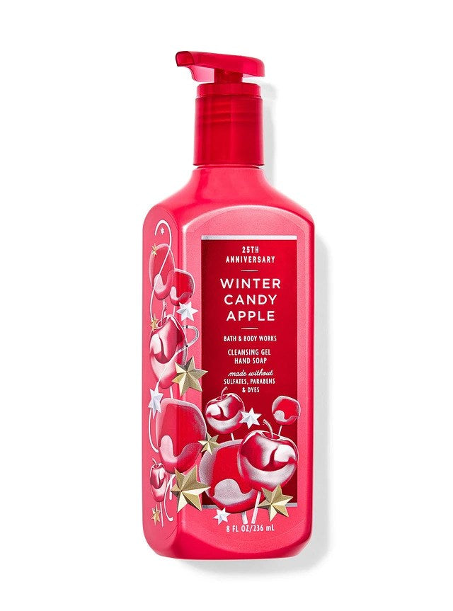 B&BW Gel Hand Soap Winter Candy Apple By Bath & body Works 8floz