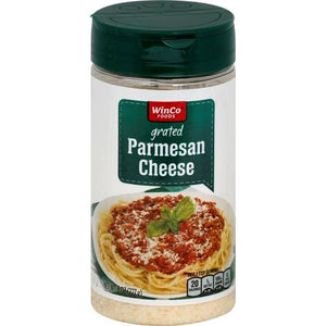 Winco Parmesan Cheese Grated 8oz/227g