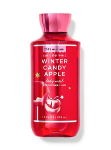 B&BW Body Wash Winter Candy Apple By Bath & Body Works 10floz