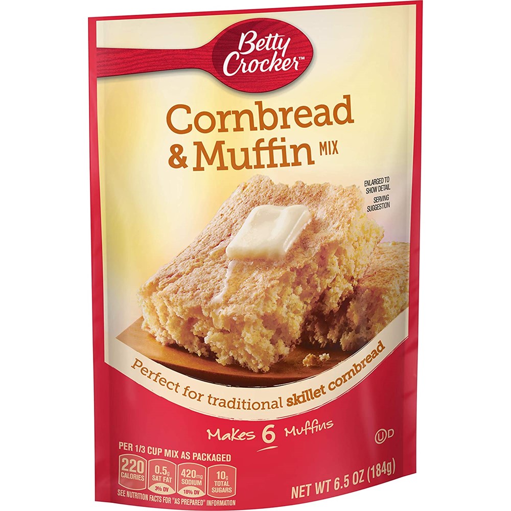 Betty Crocker Cornbread & Muffin Mix 6.5oz/184g