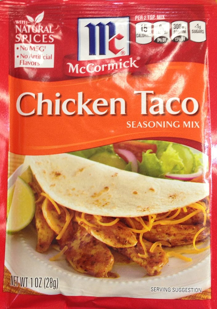 McCormick Chicken Taco Mix 1oz/28g