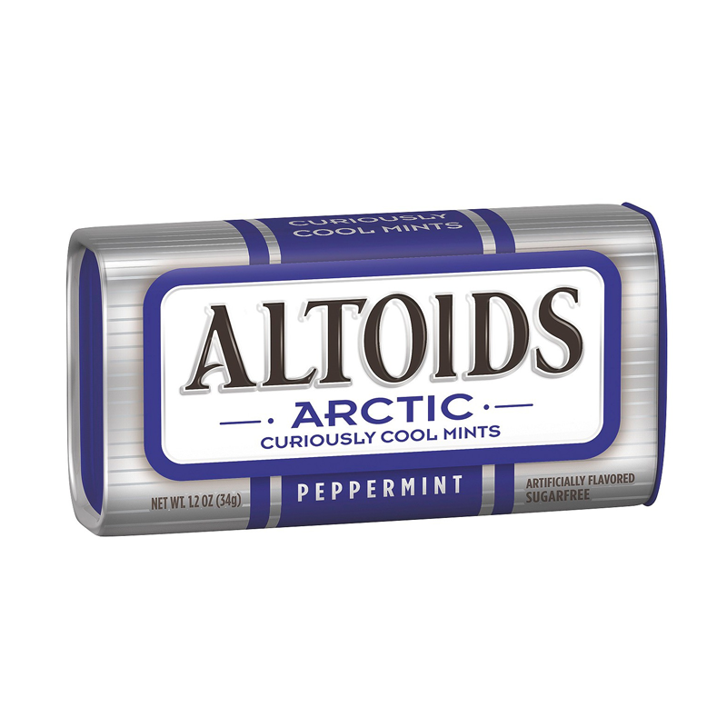 Altoids Arctic Peppermint Sugar Free Mints 1.2oz/34g