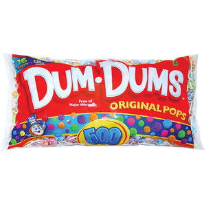 Dum Dums Pops 500pk 85.5oz/2400g