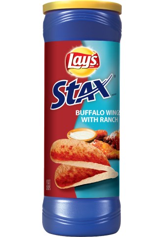 Lays Stax Buffalo Wings with Ranch 5.5oz/155.9g