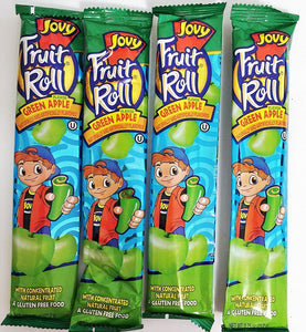 Jovy Fruit Roll Green Apple 0.75oz/21g