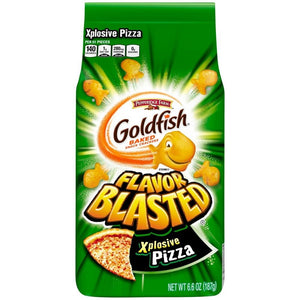 Goldfish Baked Snack Crackers Flavor Blasted Cheesy Pizza 6.6oz/187g