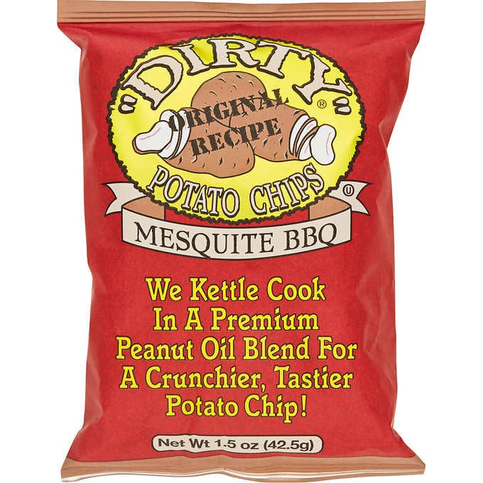Dirty Potato Chips Mesquite BBQ 1.5oz/42.5g