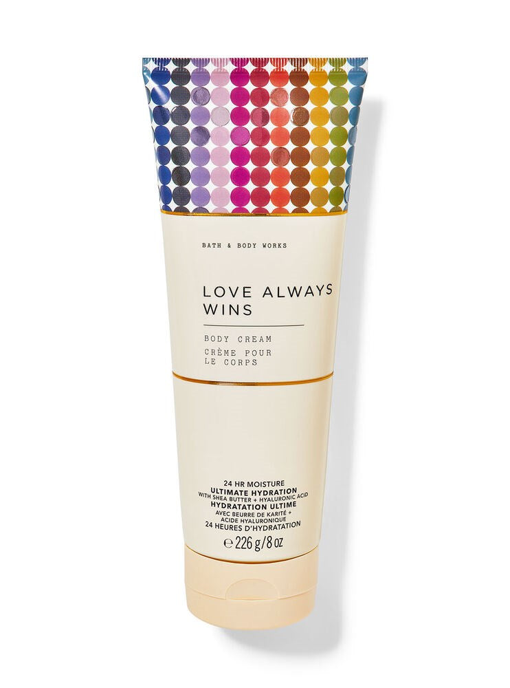 B&BW Ultra Shea Body Cream Love Always Wins 8oz/226g by Bath & Body Works