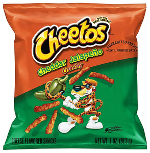 Cheetos Cheddar Jalapeno Crunchy 1oz/28.3g