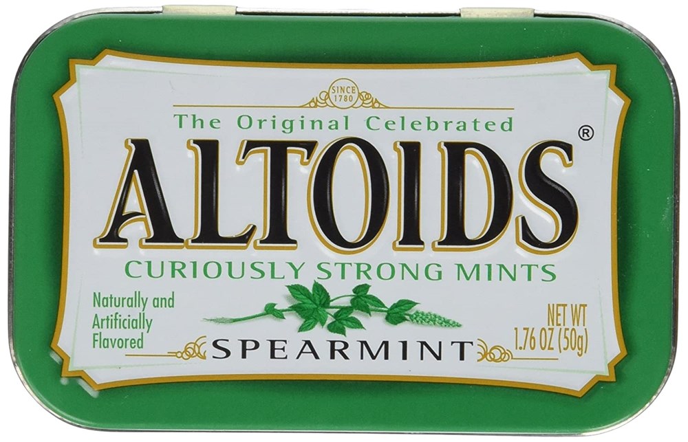 Altoids Strong Spearmint Mints 1.76oz/50g