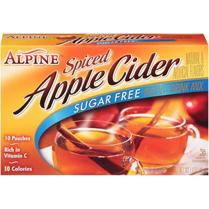 Alpine Spiced Apple Cider Sugar Free 10pk 1.4oz/40g (Best Before 09 Dec 2024)